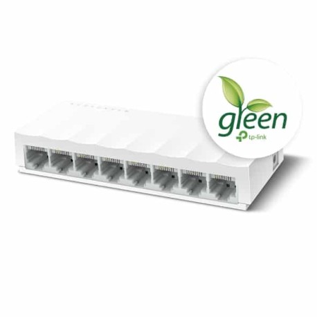 SWITCH TP-LINK PARA ESCRITORIO 8-PORT LS1008 10/100/ LS1008