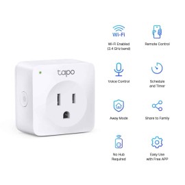 MINI ENCHUFE INTELIGENTE WIFI TP-LINK / TAPO P100(1-PACK)