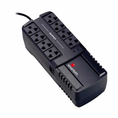 Regulador  Marc Smartbitt 1350va/675w, 8 Cont, Rj-11 (sbavr1350)