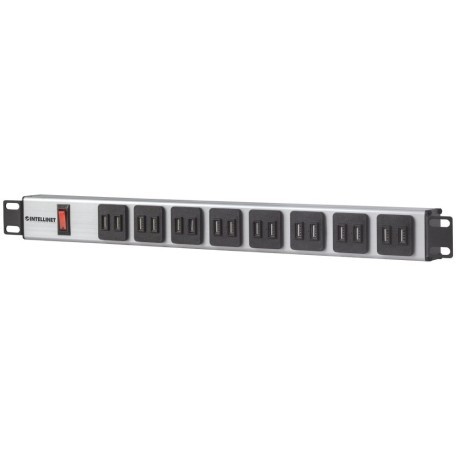 Barra  Pdu Intellinet 16 Cont USB A 1u Rack/gab 110v/15a 164603