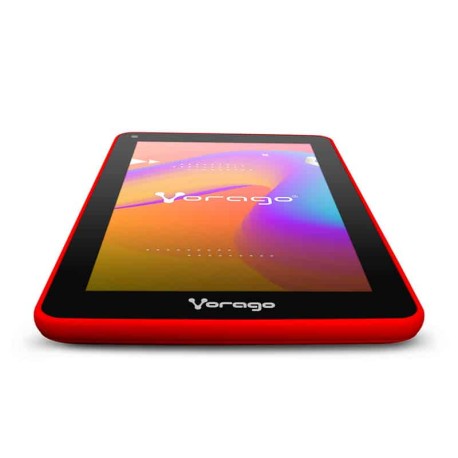 TABLET VORAGO V6 7″AND 11 QC 2GB 32GB DCAM WIFI BT ROJO PAD-7-V6-RD