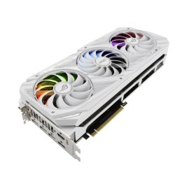 Tarjeta  De Video Nvidia Geforce ASUS Rog-strix-rtx3080-o10g-white-v2 OC 10gb Gddr6x(incluye Spiderman Remastered Hasta Octubre