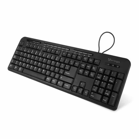 Teclado  Vorago Kb-204 AlÁmbrico 105+15 (multimedia) Teclas USB