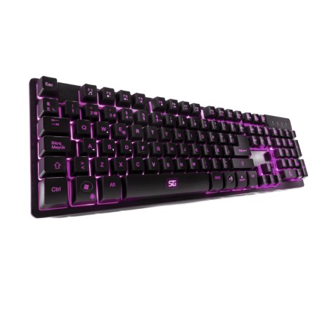 Teclado  Vorago Start The Game Alambrico Metalico Multimedia Kb-502