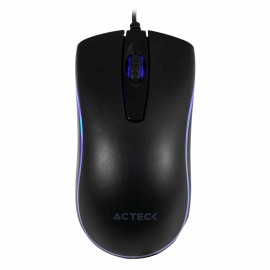 MOUSE ACTECK ALAMBRICO USB 1200DPI LED NEGRO OPTIMIZE MA220 AC-929677