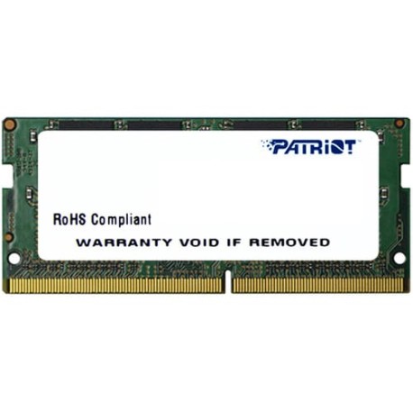 MEMORIA DDR4 PATRIOT SIGNATURE 8GB 2666MHz SODIMM (PSD48G266681S)