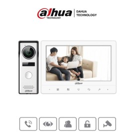 KIT DE VIDEOPORTERO DAHUA ANALÓGICO/ MONITOR CON PANTALLA 7(DHI-KTA02)