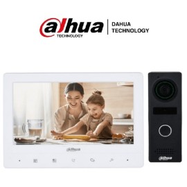 KIT DAHUA VIDEOPORTERO ANALOGICO METALICO/ MONITOR DE 7 (DHI-KTA02M)