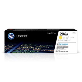 Toner  HP 206a Amarillo Original 1350 Paginas (w2112a)