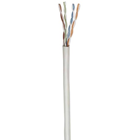Bobina  Intellinet Cat5e Utp Cca Solida Color Gris 24awg 305 Mts 362320